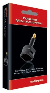 Audioquest Optical Mini Adaptor 3,5mm - 