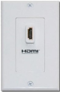 Розетка под HDMI кабель