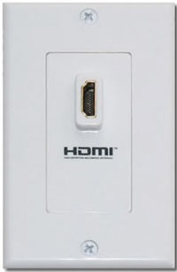Розетка под HDMI кабель - 