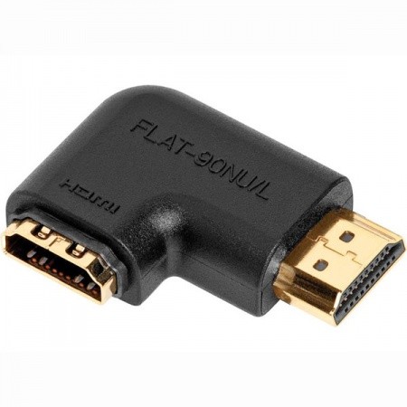 Угловой HDMI переходник AUDIOQUEST HDMI 90NU/L Flat Adaptor - 