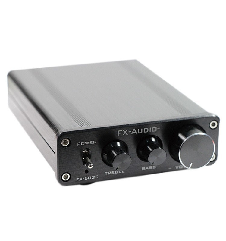 Цифровой стерео усилитель FX-Audio FX-502E (2 х 68 Вт / 4 Ом) Black - 