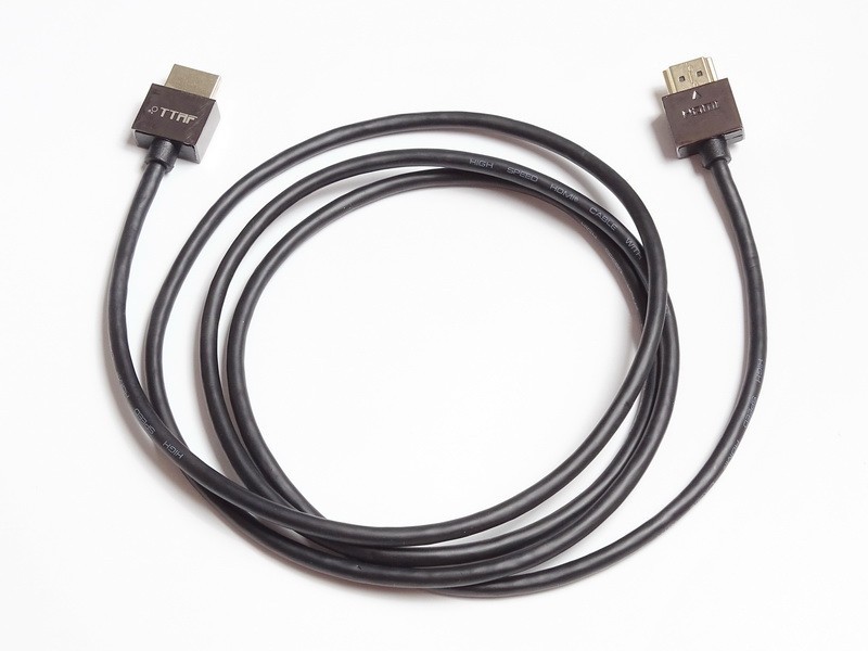 Кабель TTAF Nano HDMI 2.0 Cable 24K Gold (1.0 м) - 
