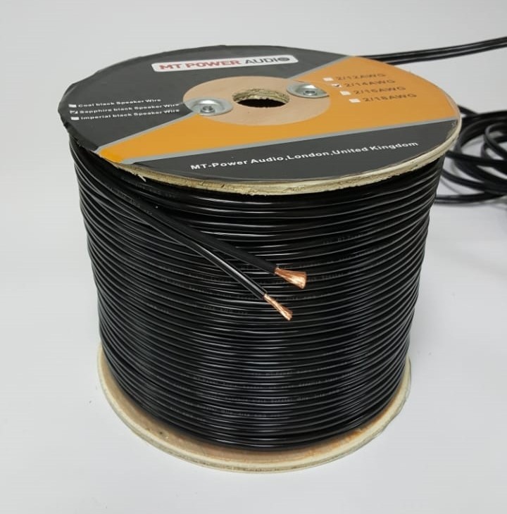Акустический кабель MT-Power Sapphire black Speaker Wire (2 x 2,5 mm2) - 