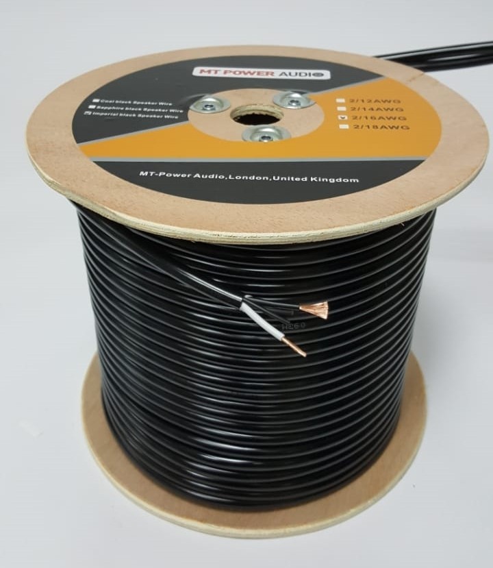 Акустический кабель MT-Power Imperial black Speaker Wire (2 x 1,5 mm2) - 