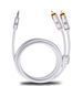 Межблочный кабель 3.5-2RCA Oehlbach i-Connect J-35/R 150 white, 1.5м 1107 фото 1