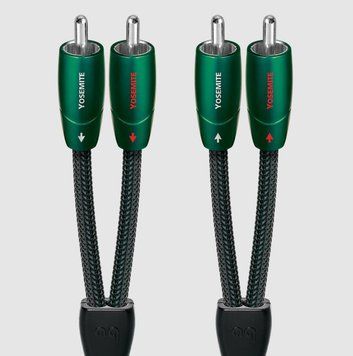 Кабель межблочный AUDIOQUEST YOSEMITE 72V DBS RCA > RCA 1.0m 975 фото