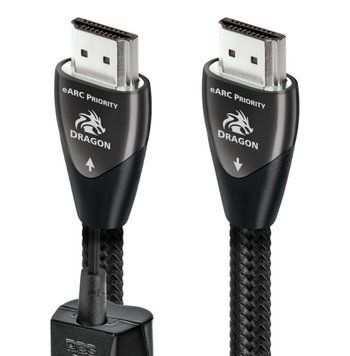 Кабель HDMI 2.1 AudioQuest Dragon EARC PRIORITY 48G (4K/8K/10K, Ultra HD) (0,6 м) 3708 фото