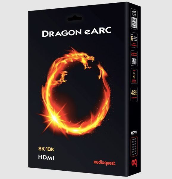 Кабель HDMI 2.1 AudioQuest Dragon EARC PRIORITY 48G (4K/8K/10K, Ultra HD) (0,6 м) 3708 фото Кабель HDMI 2.1 AudioQuest Dragon EARC PRIORITY 48G (4K/8K/10K, Ultra HD) (0,6 м) 3708 фото