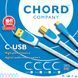 Кабель CHORD C-USB C-C 0.5m 1040 фото 2