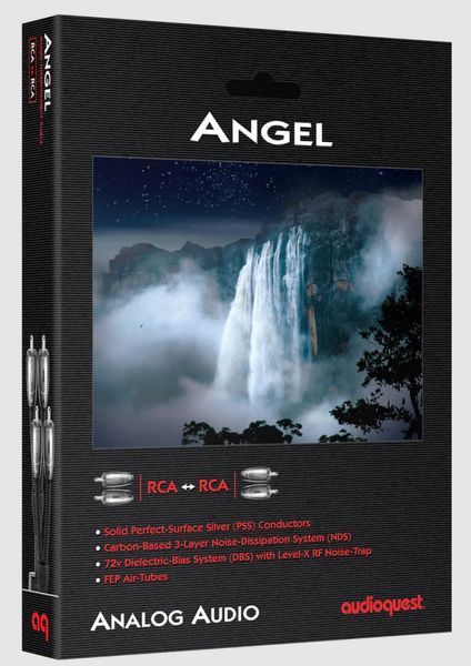 Кабель межблочный AUDIOQUEST ANGEL 3.5mm > RCA 0.6m 977 фото