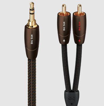 Кабель межблочный AUDIOQUEST BIG SUR 3.5mm > RCA 0.6m 978 фото