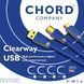Кабель CHORD Clearway USB C-B 1m 1044 фото 2