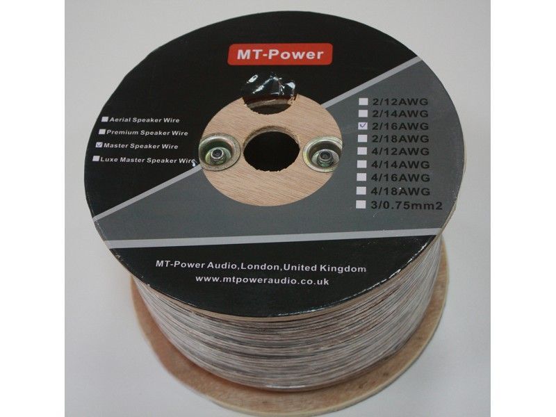 Акустический кабель MT-Power Master Speaker Wire 2/18 AWG (2х1,0мм.кв) 958 фото