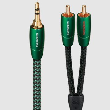 Кабель межблочный AUDIOQUEST EVERGREEN 3.5mm > RCA 0.6m 979 фото