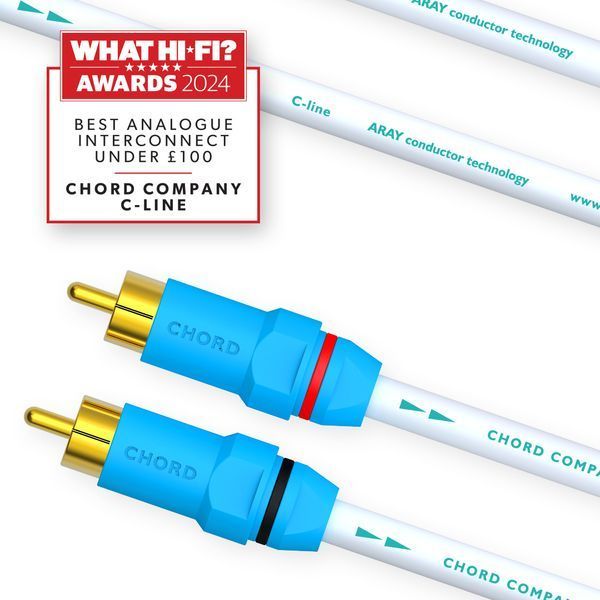 Кабель CHORD C-line 2RCA to 2RCA 0.5m 1226 фото
