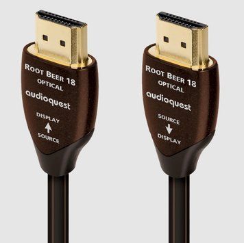 Кабель HDMI 2.1 AudioQuest Root Beer 18G AOC (4K/8K, Ultra HD) (20,0 м) 3703 фото