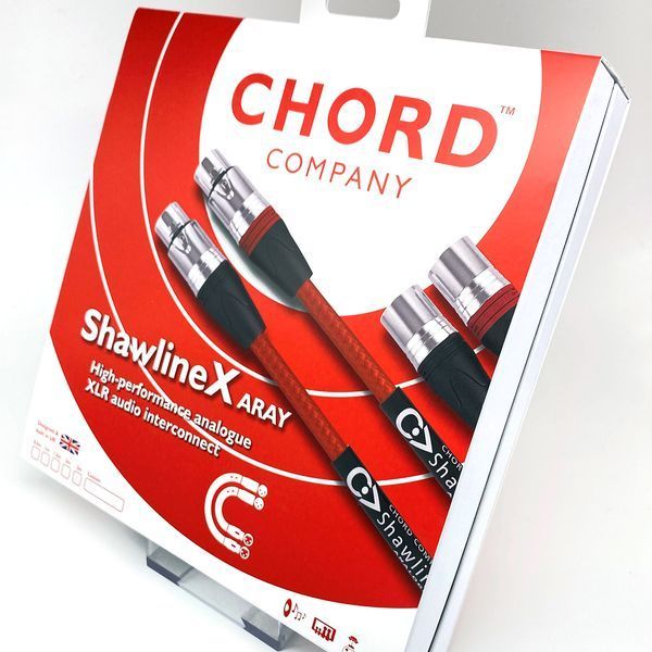 Кабель CHORD ShawlineX 2XLR to 2XLR 1m 1031 фото