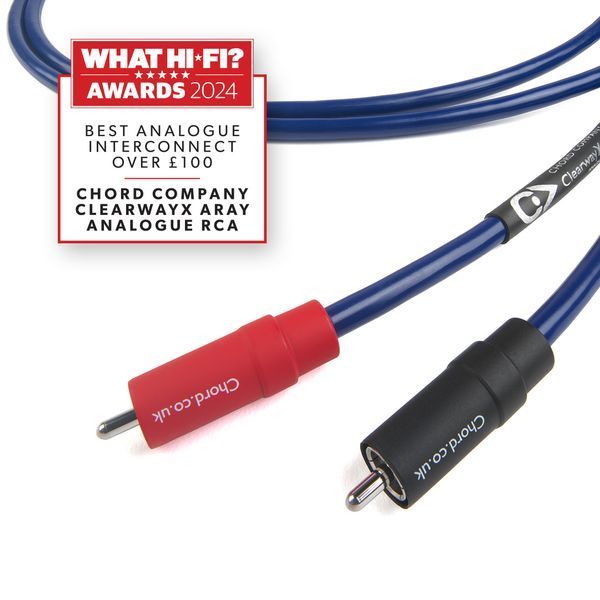 Кабель CHORD ClearwayX 2RCA to 2RCA 0.5m 1227 фото