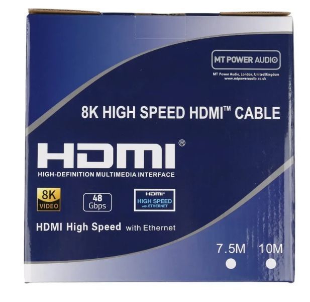 HDMI 2.1 MT-Power Silver Ultimate 8K 1.0m 933 фото