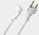 Кабель питания Oehlbach Powercord C13/150 White, 1.5 м 1054 фото 1