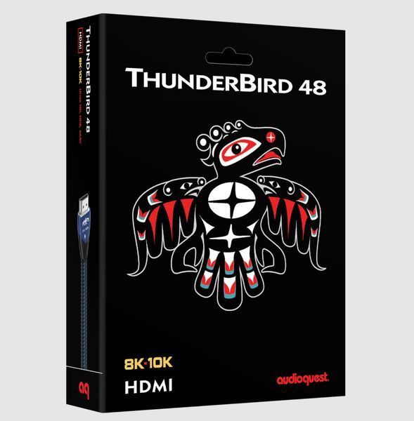 Кабель HDMI 2.1 AudioQuest ThunderBird 48G (4K/8K/10K, Ultra HD) (0,6 м) 3711 фото