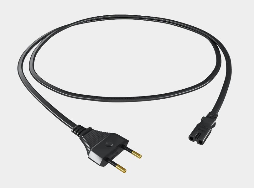 Кабель живлення Oehlbach Powercord C7/150 Black, 1.5м 1055 фото