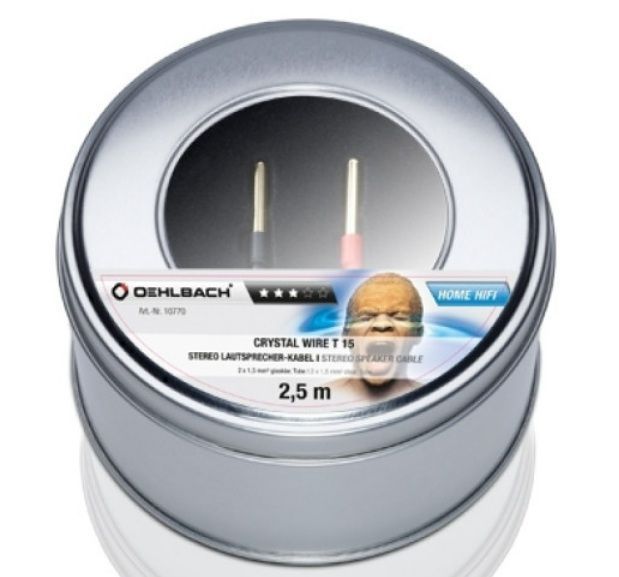 Кабель акустичний Oehlbach Crystal Wire B40 250 (2&times;4.0 мм&sup2;), 2.5м 1057 фото