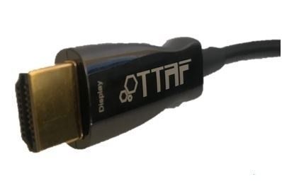 Кабель TTAF HDMI 2.0 18 Gbs AOC Cable 24K Gold - (10 м) 944 фото