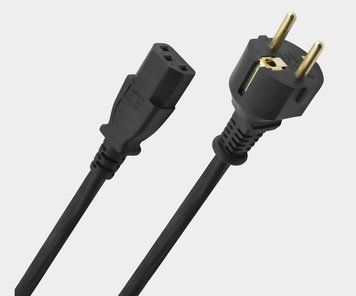 Кабель питания Oehlbach Powercord C13/500 Black, 5.0 м 1230 фото
