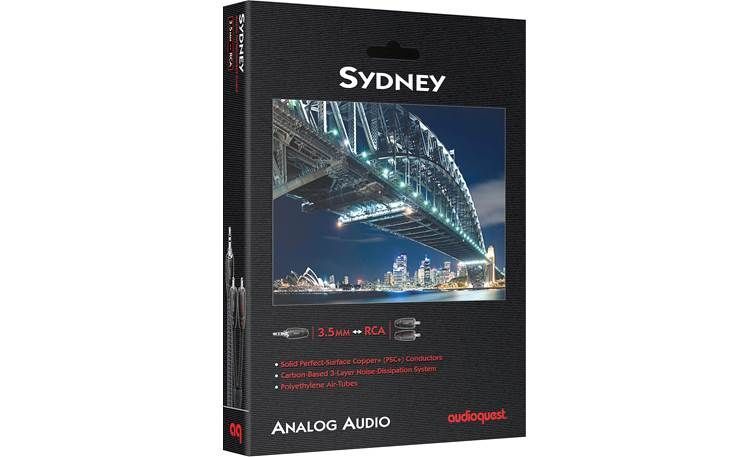 Кабель межблочный AUDIOQUEST SYDNEY 3.5mm > RCA 0.6m 981 фото