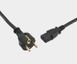 Кабель живлення Oehlbach Powercord C13/500 Black, 5.0м 1230 фото 2