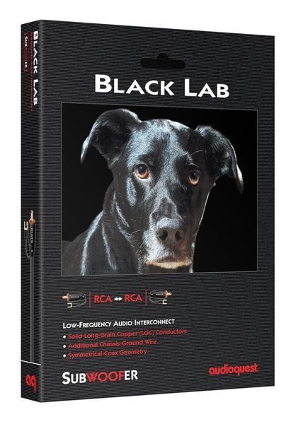 Кабель сабвуферний AUDIOQUEST BLACK LAB 2.0m 990 фото