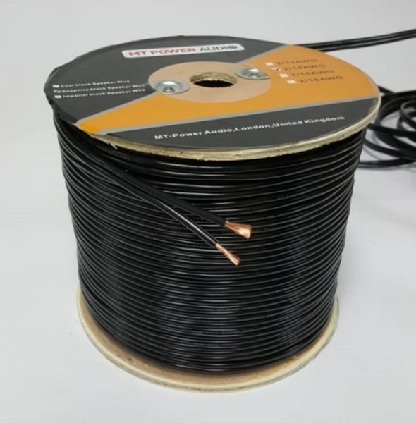 Акустичний кабель MT-Power Sapphire black Speaker Wire 2/18 AWG (2х1,0мм.кв) 962 фото