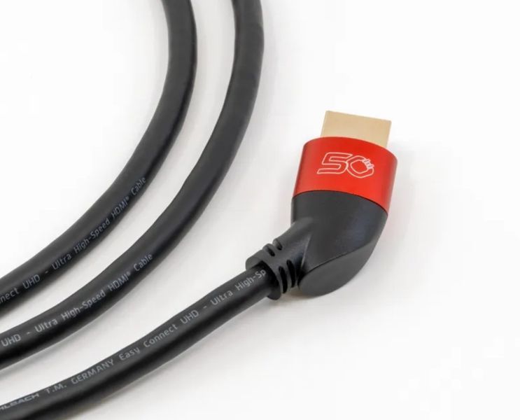 Кабель HDMI Oehlbach Easy Connect UHD Black, 1.5м 1137 фото
