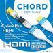 Кабель CHORD C-view Plus HDMI 8k (48Gbps) 1m 1016 фото 2