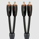 Кабель міжблочний AUDIOQUEST TOWER RCA > RCA 0.6m 970 фото 1