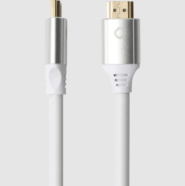 Кабель HDMI Oehlbach Black Magic MKII, 0.75м, белый 1140 фото