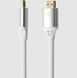 Кабель HDMI Oehlbach Black Magic MKII, 0.75м, белый 1140 фото 3
