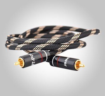 Межблочный кабель MT-Power PLATINUM RCA 0.8м 998 фото
