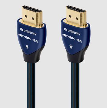 Кабель HDMI 2.1 AudioQuest BlueBerry 18G (4K/8K, Ultra HD) (0,6 м) 3702 фото