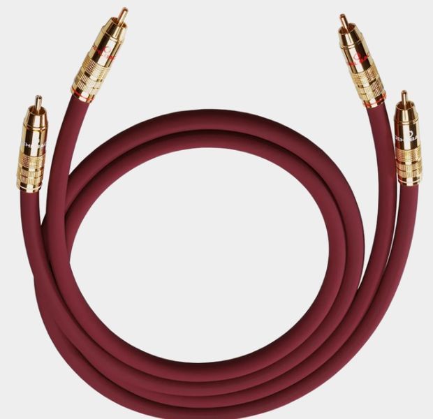 Кабель RCA Oehlbach NF 214 Master 50 Burgundy, 2x0.5 м 1100 фото