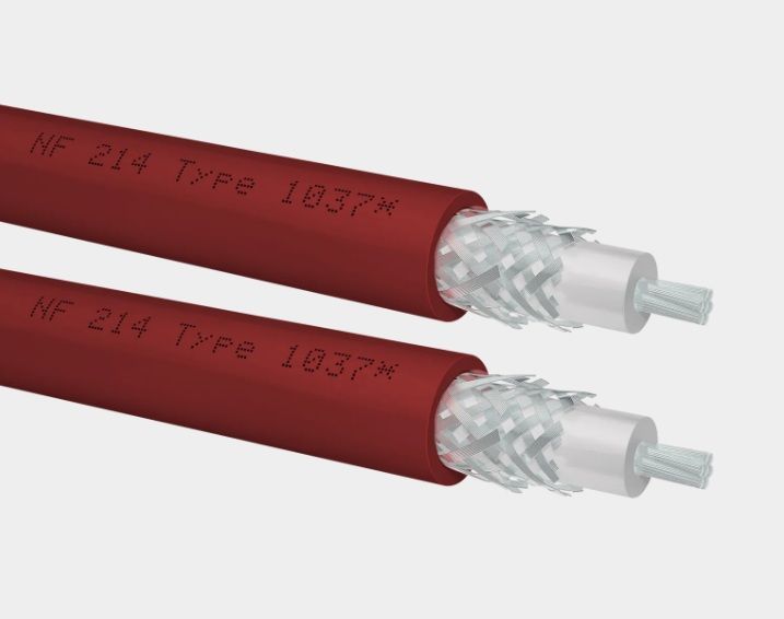 Кабель RCA Oehlbach NF 214 Master 50 Burgundy, 2x0.5 м 1100 фото