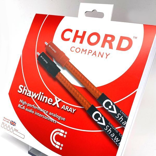 Кабель CHORD ShawlineX 2RCA to 2RCA 2m 1029 фото