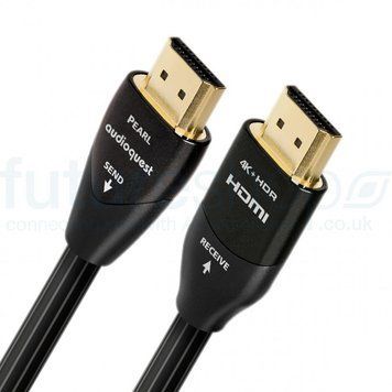 Кабель HDMI 2.1 AudioQuest Pearl 18G active (4K/8K, Ultra HD) (10,0 м) 3705 фото