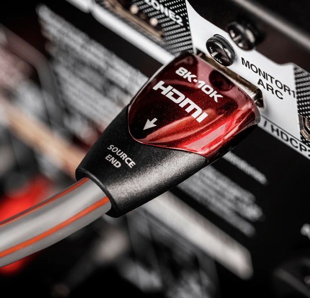 Кабель HDMI 2.1 AudioQuest Cherry Cola 48G AOC (4K/8K/10K, Ultra HD) (15,0 м) 3706 фото