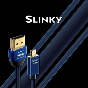 Кабель AUDIOQUEST Slinky HDMI-Mikro HDMI (3D, 4K/UltraHD) (2 м) 