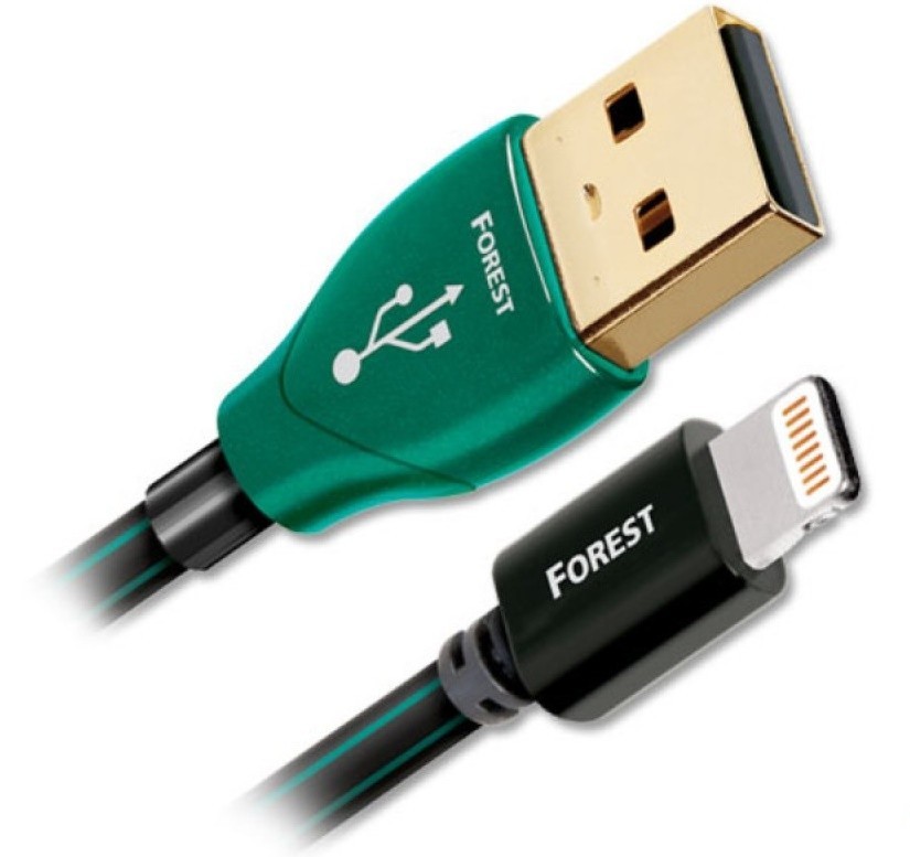 Кабель AUDIOQUEST hd 1.5m, USB FOREST Lightning (Type A - Lighting) - 