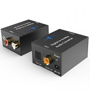 Конвертер Digital Optical Toslink Coaxial to Analog RCA Audio 
