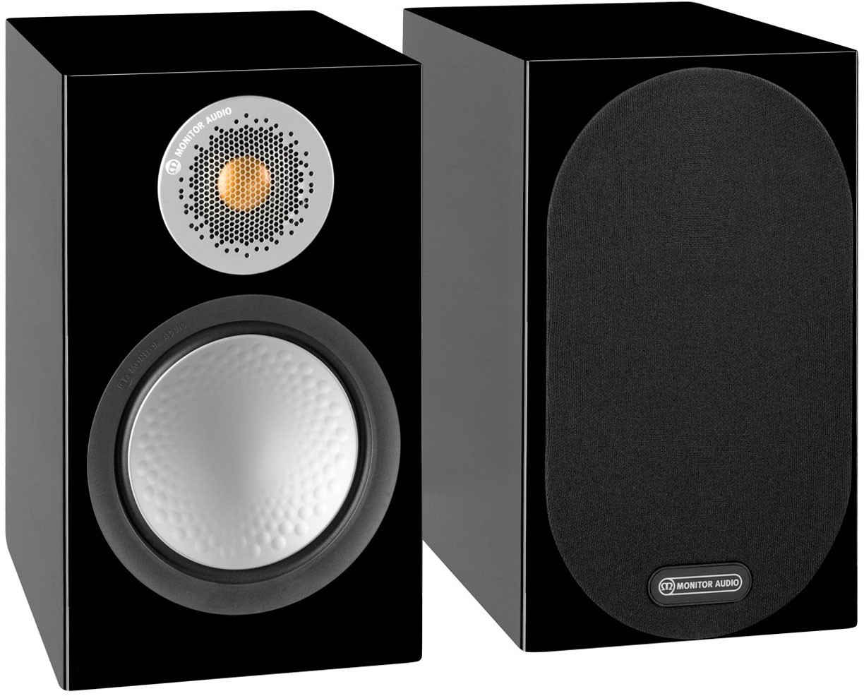 Полочная акустика Monitor Audio Silver 100 Black Gloss - 