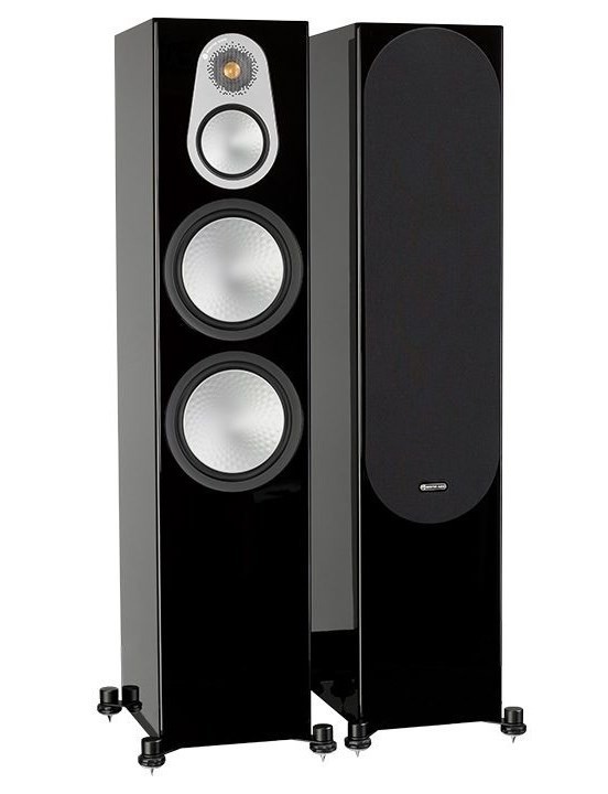 Напольная акустика Monitor Audio Silver 300 Black Gloss - 